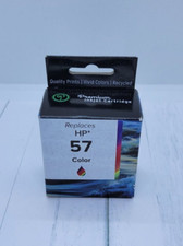 HP 57 Color Ink DeskJet OfficeJet PhotoSmart PSC Green Project Recycled