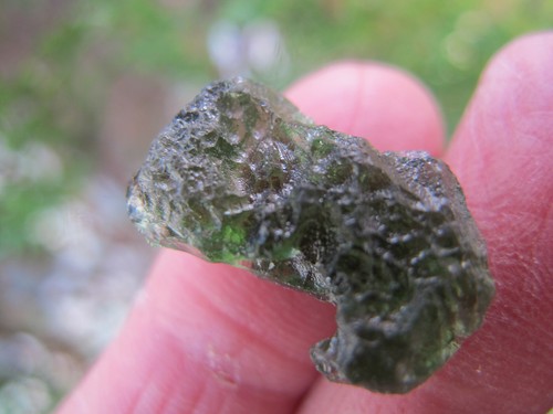 Moldavite Crystal Specimen Natural Rare Czech Authentic Healing evolution 2.7g - Picture 19 of 24