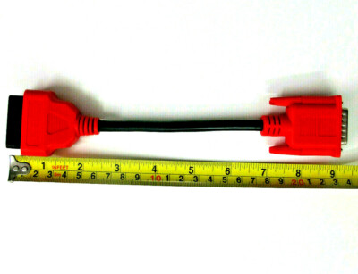 OBD2 to OBD1 Cable Adapter Compatible with Snap-on DA-6 For ZEUS