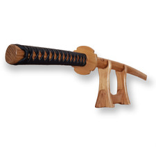 Wooden bokken Bokuto 102 cm (40.1") with tsuba and tsukamaki - European Ash
