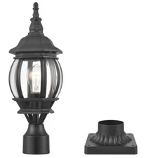 Outdoor Vintage Lamp Post Light Fixture,Waterproof Exterior Post Lantern Light