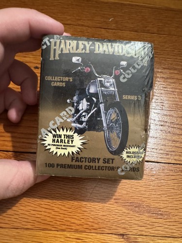 Set Collector Harley-Davidson 1993 – 100 Cartes Premium Série 3, Neuves