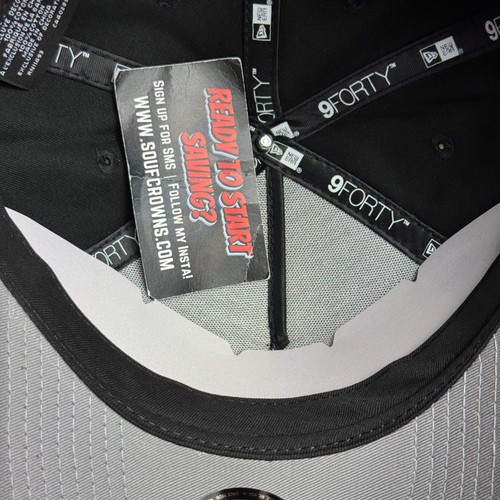 Cappello Snapback Nuovo con etichette Nero New York Yankees Spider Web 9Forty New Era Regolabile 5 P - Foto 2 di 7