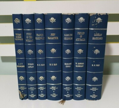 Lot of 7x Great Australian Lives Series Hardcover Books by The Discovery Press!