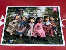 American Girl Doll Historical Dolls Summer 2021 Catalog Magazine New Condition 