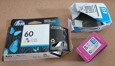 OEM Genuine HP 60 Tri-color Ink Cartridge CC643WN, NEW  UNUSED-Open pack