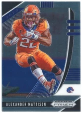 Alexander Mattison - Boise State Broncos - 2020 Prizm Draft Picks - Base - #4