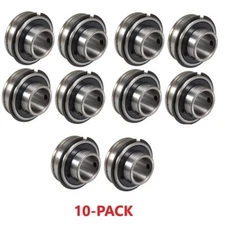 (10 Units)3/4" SER204-12 Insert Bearings with Set Screws SER 204-12 ER12  ZSKL12