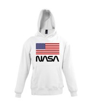 Youth Designz Kids Hoodie NASA USA Pullover Print Saying Space Rocket Funny