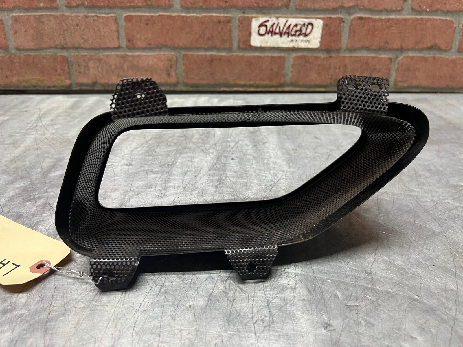 Rear Left Driver Side Black Exhaust Tip OEM McLaren 650s Spider 2015