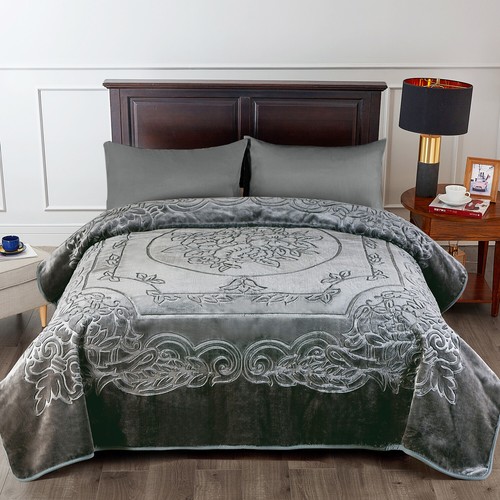Schwere dicke koreanische Nerzdecke 85x95-9Lb gewichtete King Size Bettdecke 7 Farben - Bild 15 von 53