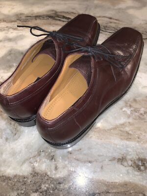 BOSTONIAN POLLINO Bicycle Toe Oxford dark brown leather shoes men\'s size 8.5 EUC Bostonian | Shoes | Bostonian Pollino Bicycle Toe Oxford  main image 3