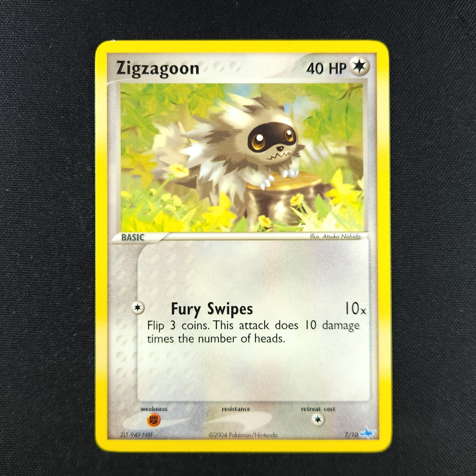 Zigzagoon 7/10 - Tranier Kit - Pokemon Card
