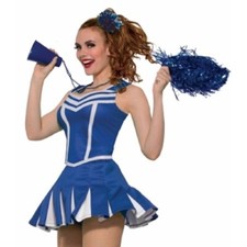 Cheerleading Skirt - Pleated - White Trim - Women - 2 Colors