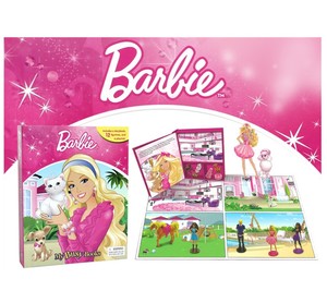 barbie busy book