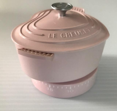 Le Creuset Kitchen Timer Heart Chiffon Pink Not for sale No Box