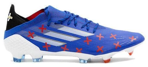 Adidas X Speedflow.1 11/11 FG azul ousado vermelho vivo