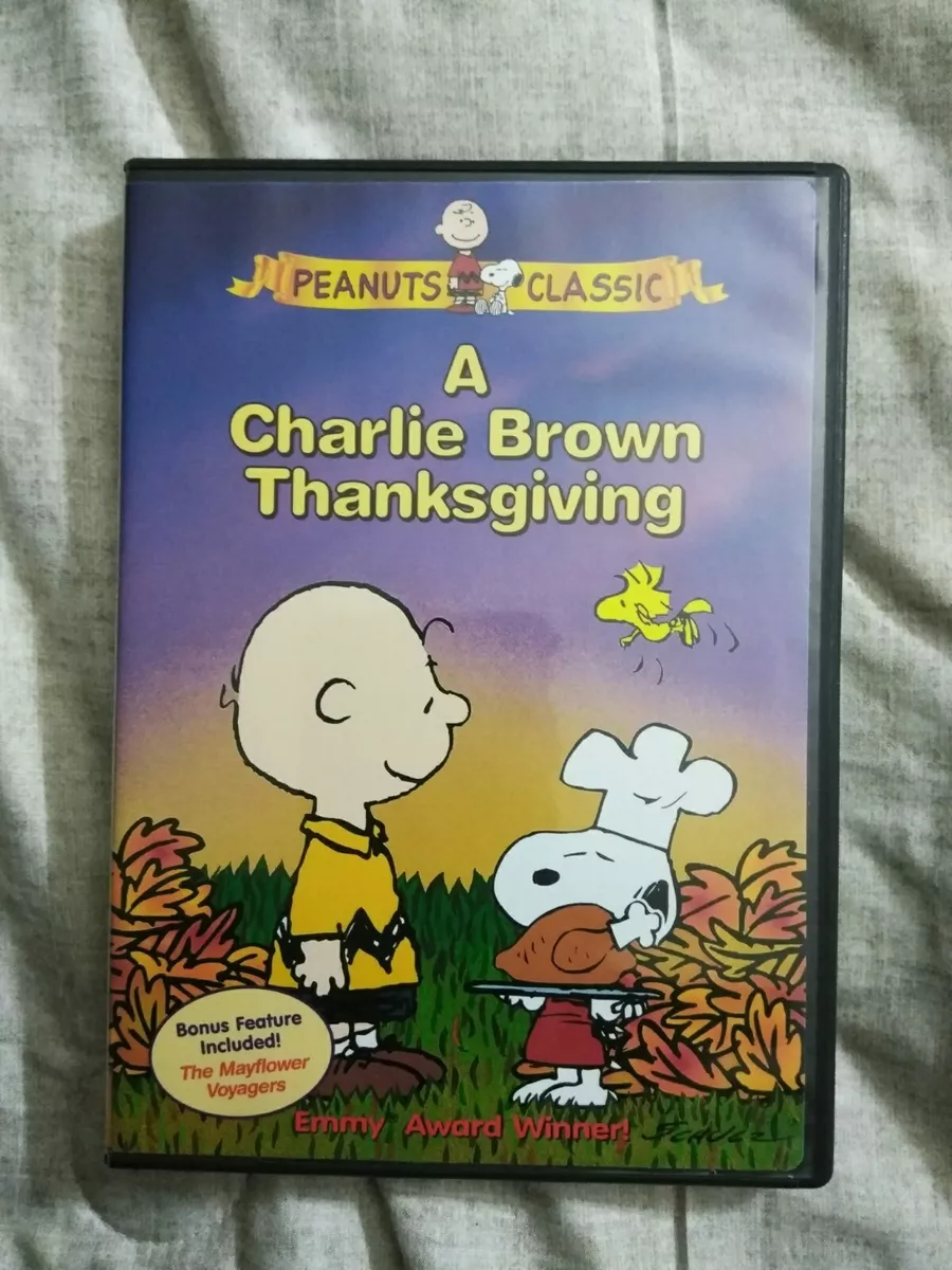 A Charlie Brown Thanksgiving Dvd Cover