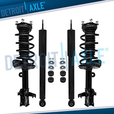 Front Struts & Coil Spring Assembly Rear Shock Absorbers for 2007-2012 Acura RDX