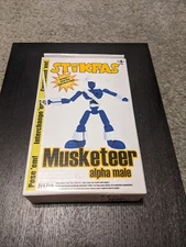 Stikfas Alpha Male Musketeer, Blue Deco - In Box AFK75R RARE