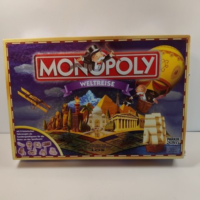 MONOPOLY Weltreise Deutsche Sonderedition Weltwunder selten