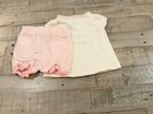 Girls Polly & Friends short outfit size 3-6 months short sleeve multicolor  — photo 2