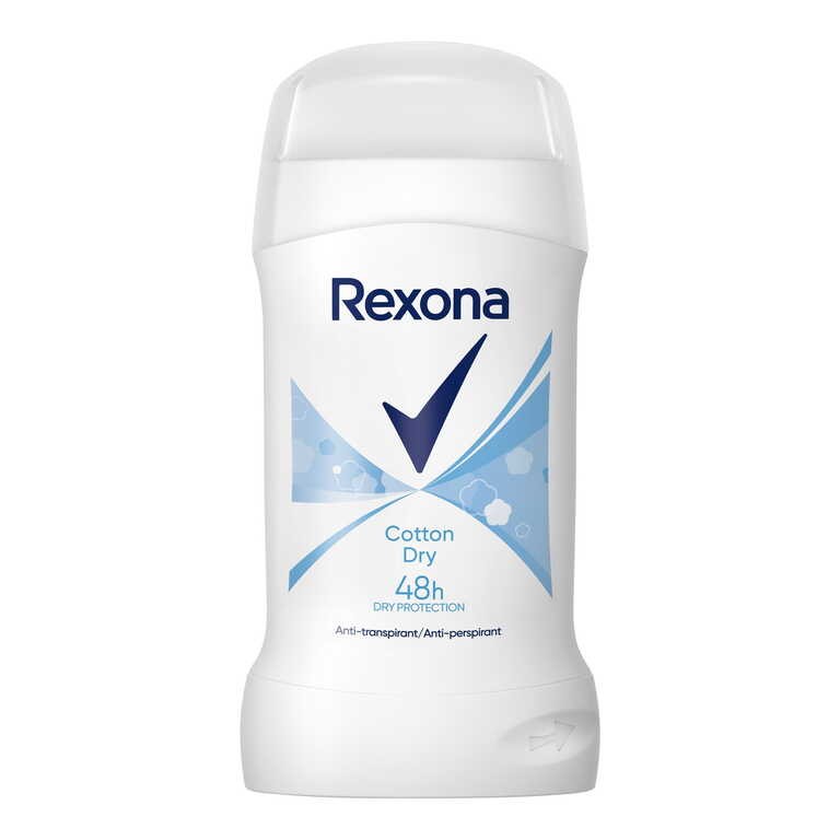 Rexona Damen Deo Stick Cotton Dry 48h Antitranspirant alkoholfrei 50ml