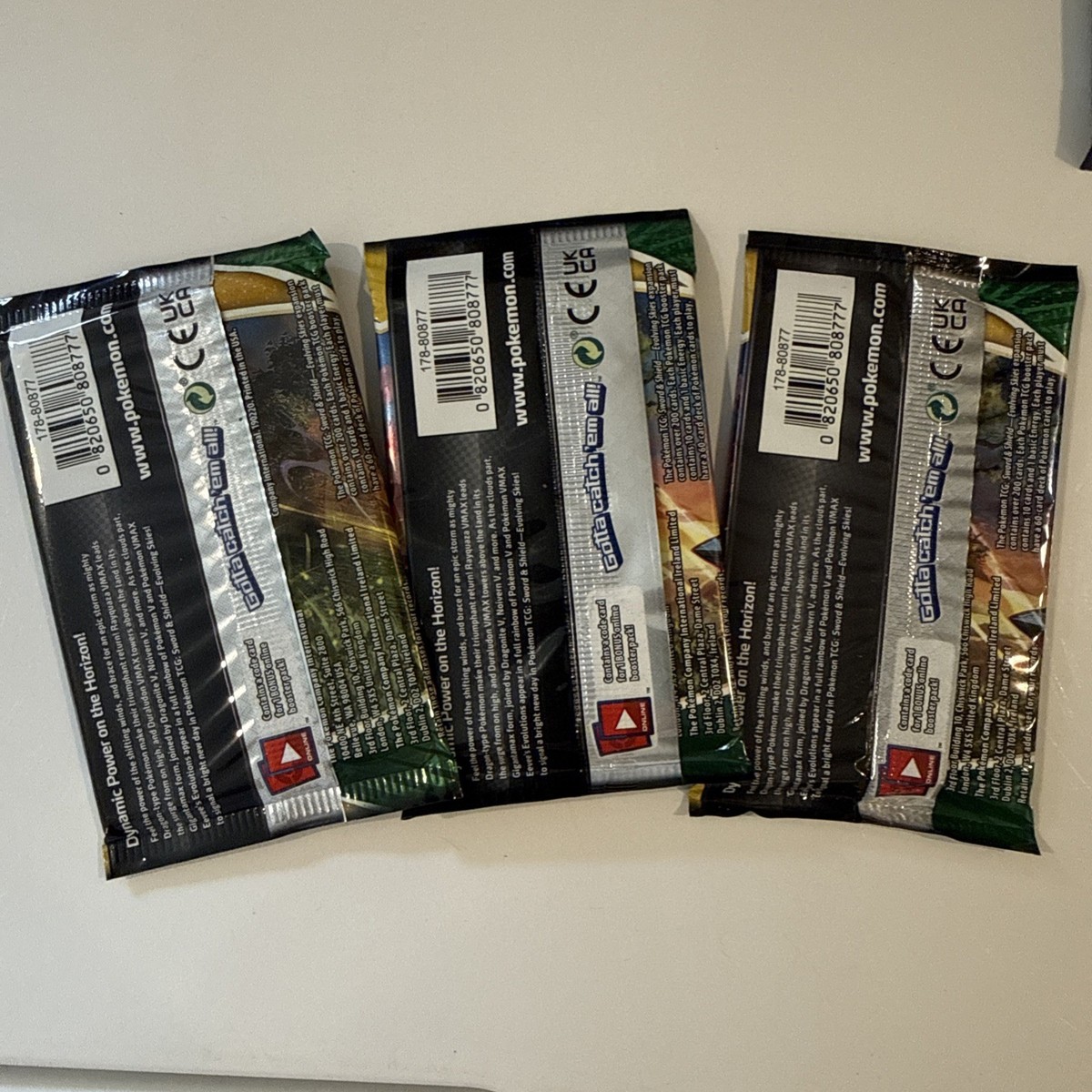 Pokmon TCG Evolving Skies Sealed Booster Pack, English | eBay