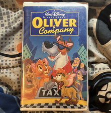 Walt Disney Home Video Masterpiece Oliver Company VHS NTSC G 1988 Clamshell