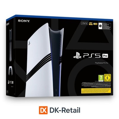 Sony PlayStation 5 Pro PS5 Pro 2TB SSD 4K Gaming Konsole Digital Weiß