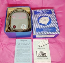 Meccano A3 Power Control Unit Boxed For Hornby Dublo Model Train & Two Booklets