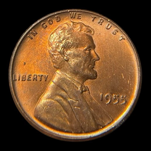 1955 BU Premium Choice Lincoln Wheat Cent - See Pics/Reverse!