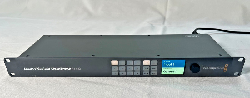 Blackmagic Design Smart Videohub CleanSwitch 12 Inputs x 12 Outputs