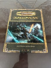 Dungeons & Dragons v3.5 Dungeonscape Supplement Hardback Book 1st Edition