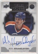 2017-18 Upper Deck Premier Magnificent Marks Mike Krushelnyski #MM-MK Auto 1q2