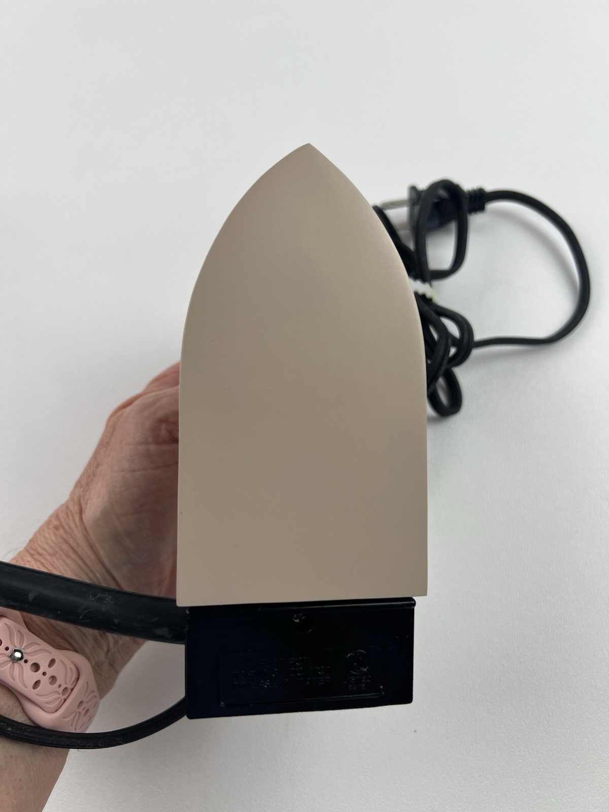 Vintage OSROW Mini Travel Iron 1984