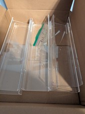 6pack 15 Acrylic Invisible Floating Wall Ledge Shelves