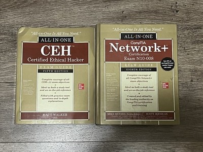 CompTIA Network+ Certification All In One Exam Guide 8th Ed  / CEH Exam Guide