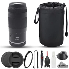 Canon RF 75-300mm f/4-5.6 Lens - 8pc Starter Kit