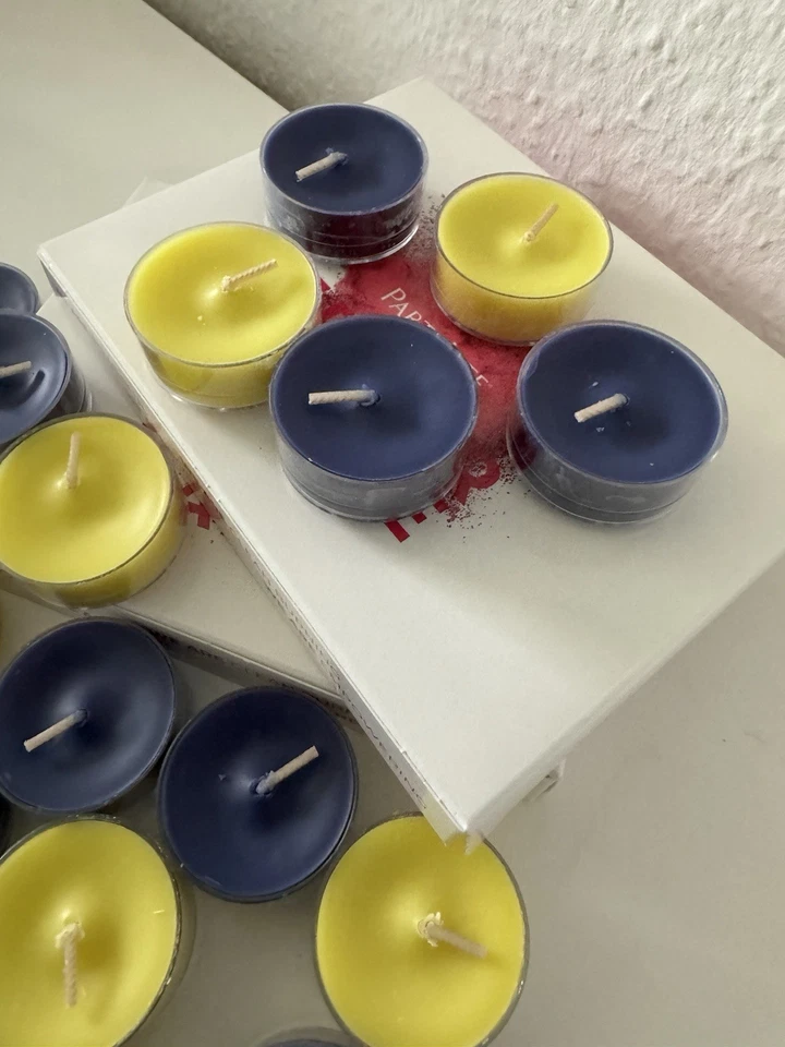 PartyLite-24 Teelichter- Wild Lemongrass Citronella und Nordic Air -Tolle Dürfte - Bild 3 von 4