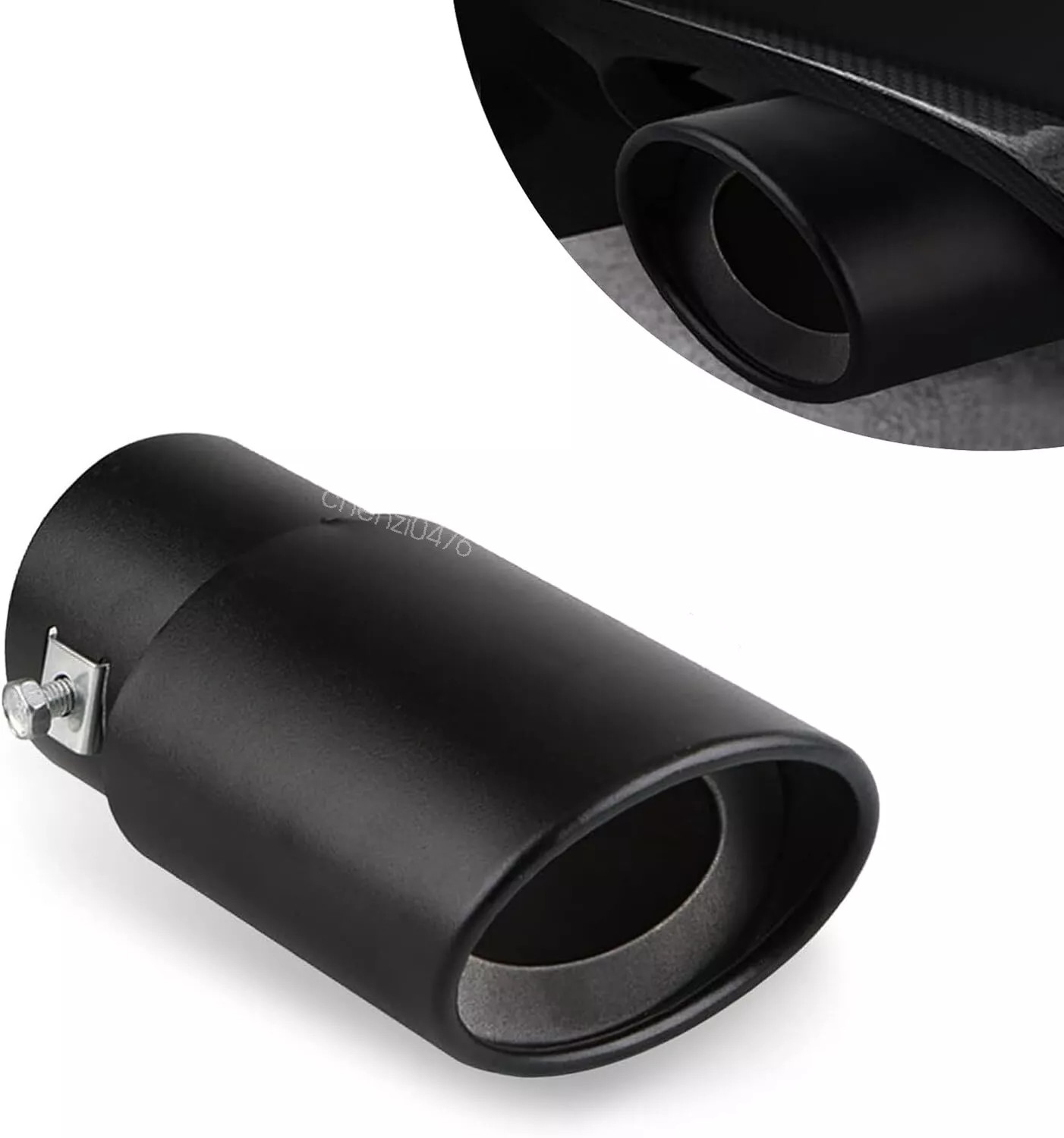 2X For Maserati Quattroporte Car Exhaust Pipe Tip Rear Throat Muffler Tailpipe