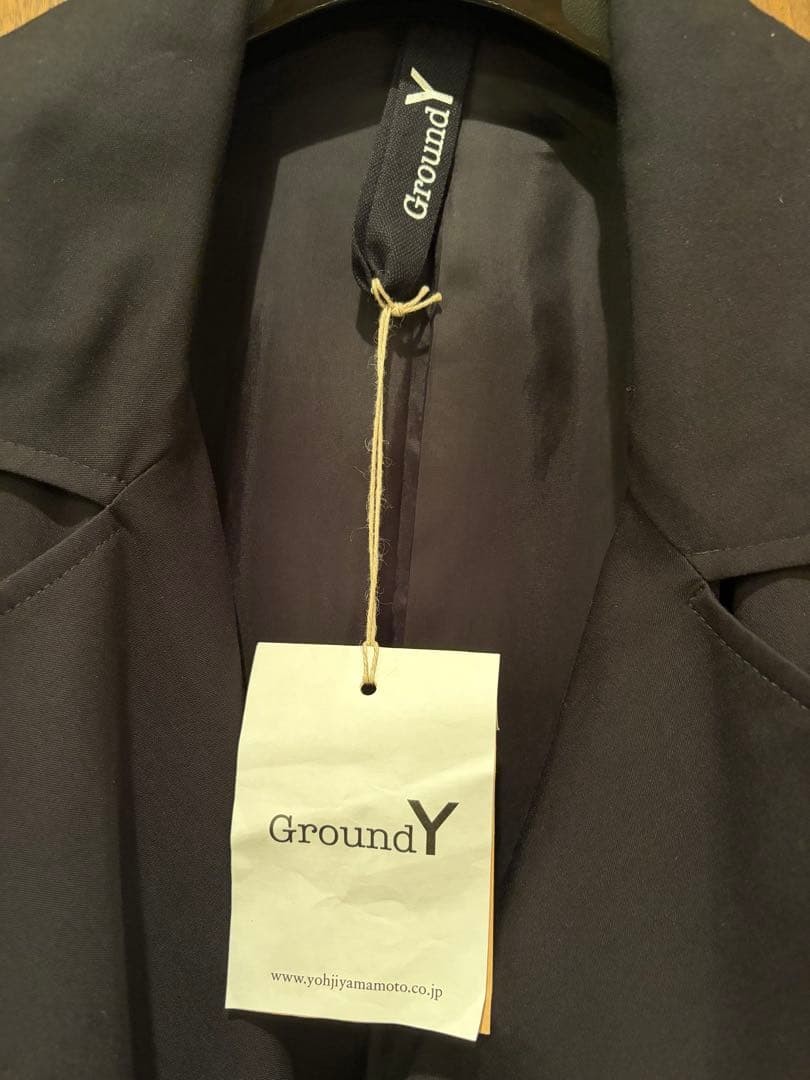 USED [RARE] YOHJI YAMAMOTO TRENCH COAT, BLACK UNUSED | eBay