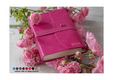 Capri Address Book Personalised Italian Leather Telephone Directory - Fuchsia