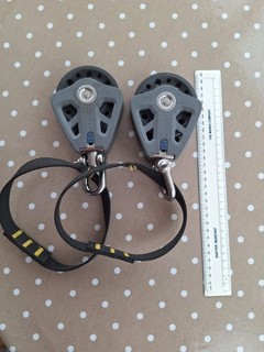 Lewmar swivel block for 10mm rope