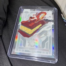 Mushu Mulan Silver Refractor 2023 Topps Chrome Disney 100 #41
