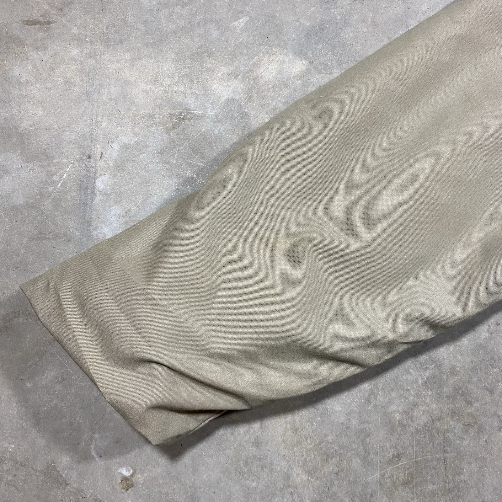 Vintage Westwind Sportswear Work Jacket Tan Corduroy Collar USA Made L