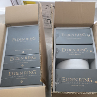 Elden Ring: Brettspiel KICKSTARTER ALL IN Pledge + Spirit Ashes + Spielerbretter