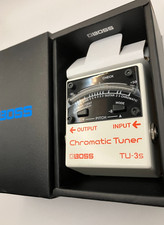 Boss TU-3S Chromatic Mini Guitar Pedal Tuner Tested Used