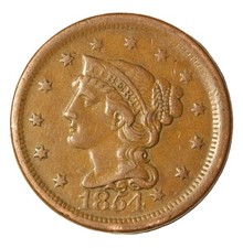 1854 1C BN Braided Hair Cent- Choice EF- SMH 1668