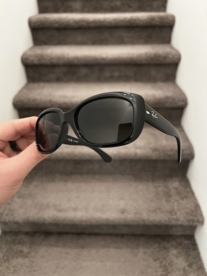 NEW Authentic Ray-Ban Jackie Ohh Polarized RB4101 4101 Black G15 Lens 58/17